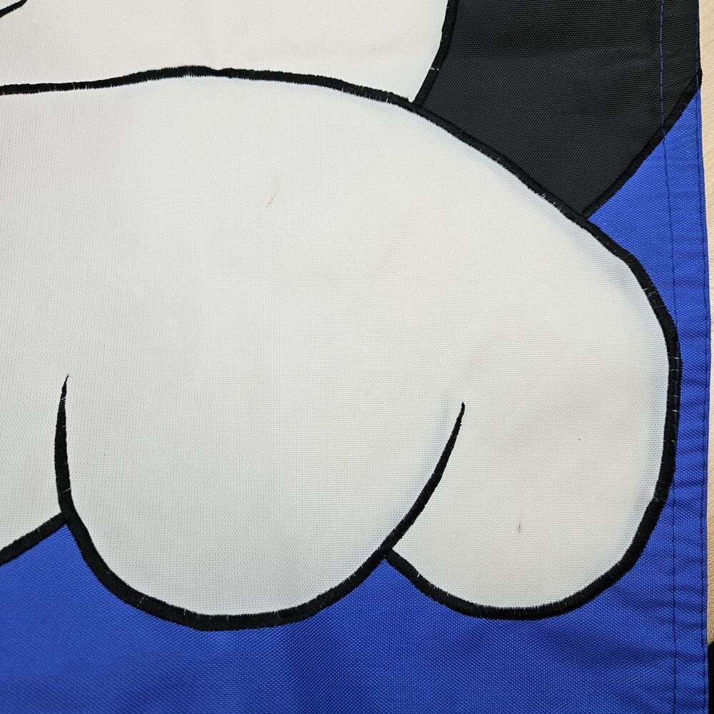Vintage 1994 Black Cat Large House Garden Hanging Flag Banner 27”x39” Vertical - Picture 6 of 6
